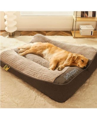 Scratch-Resistant Dog Cushion Bed