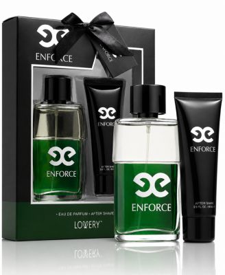 Enforce Mens Bath and Body Pampering Set - 2pc Home Spa Beauty Gift