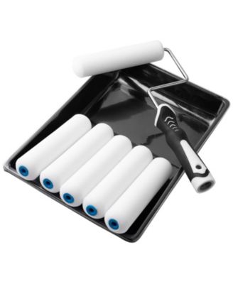 T Roller Kit Foam Tray Liner Mini Rollers Wall Painting