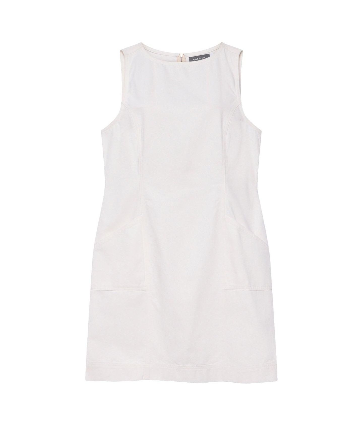 Женское платье Mint Velvet Sleeveless Denim Mini — фото 5