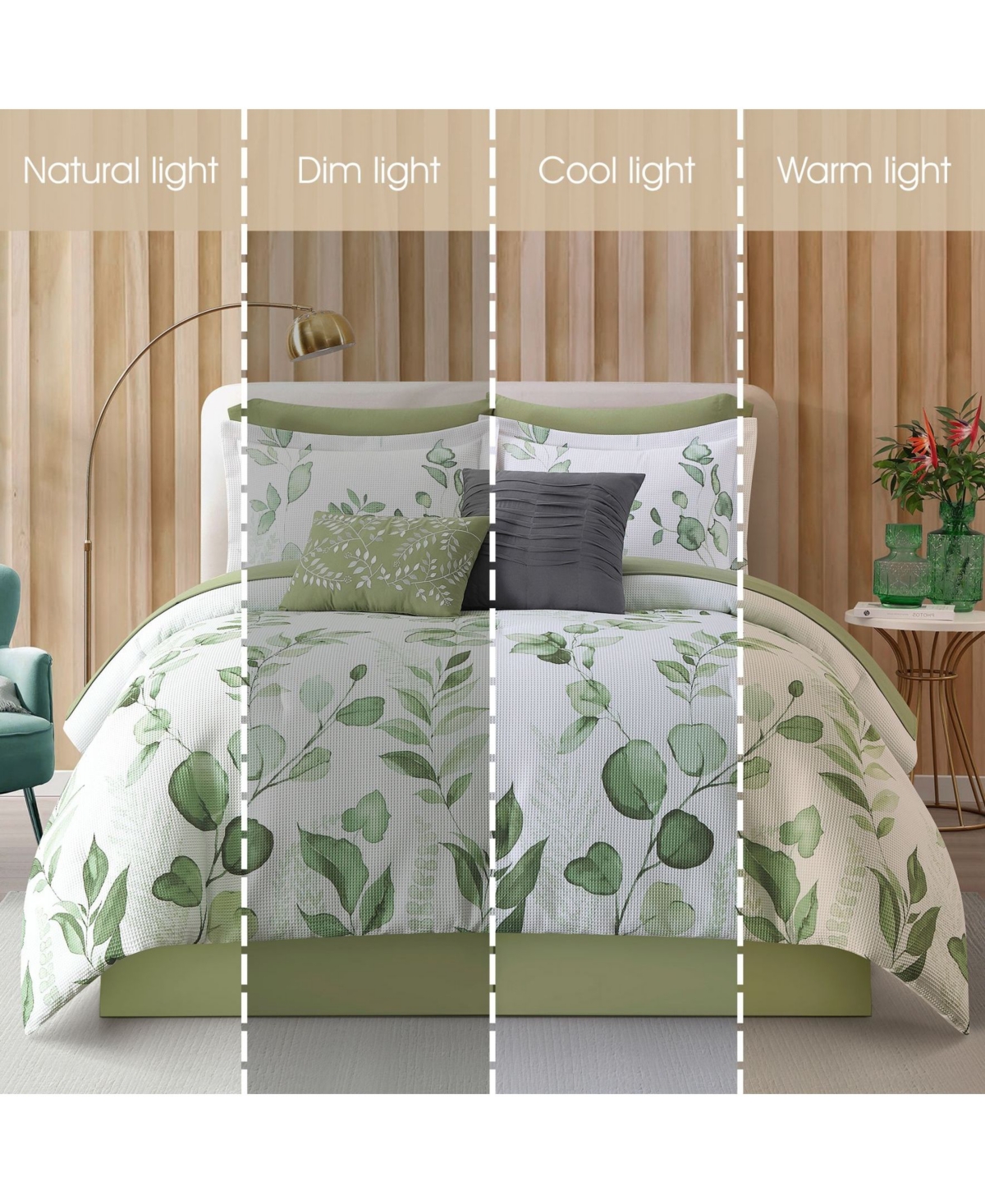 Stratford Park Yamila Leaves 10-Piece Comforter Set