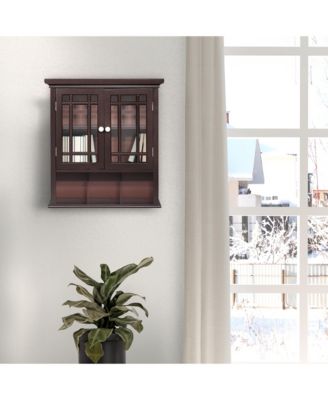 Neal Removable Wall Cabinet with 2 Doors and 1 Shelf