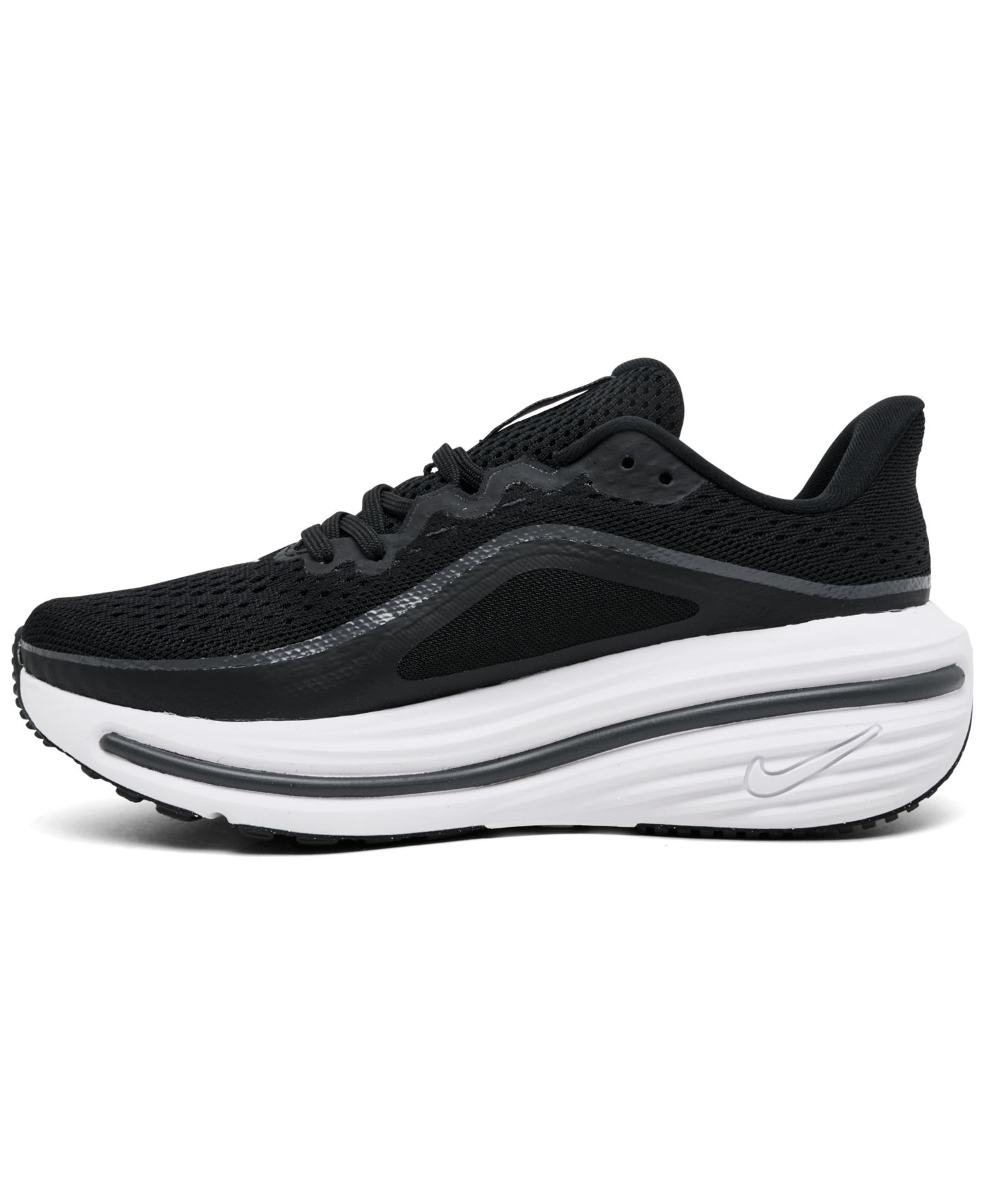 Женские кроссовки Nike Winflo 12 Wide Width Road Running, цвет: Чёрный / Белый — фото 3