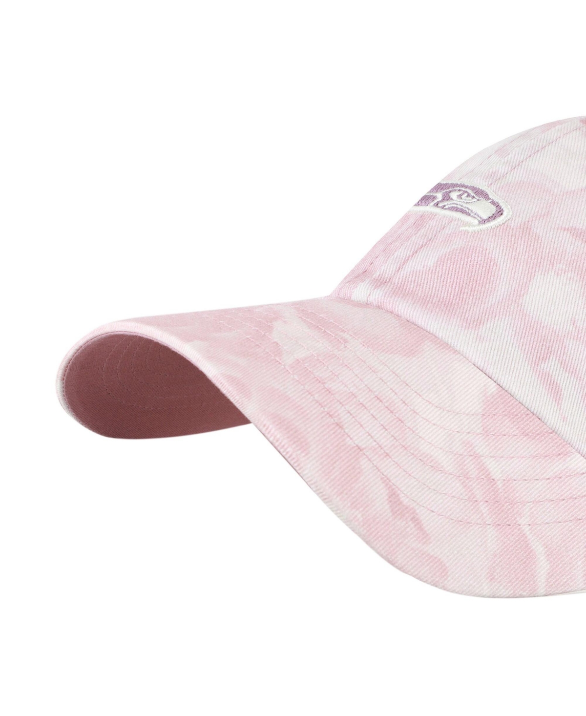 '47 Brand Women's Pink Seattle Seahawks Gardenia Clean Up Adjustable Hat