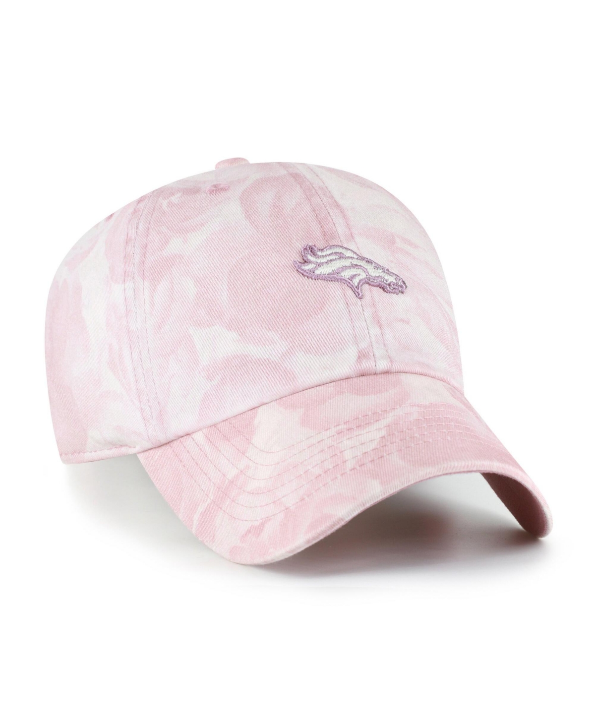 '47 Brand Women's Pink Denver Broncos Gardenia Clean Up Adjustable Hat