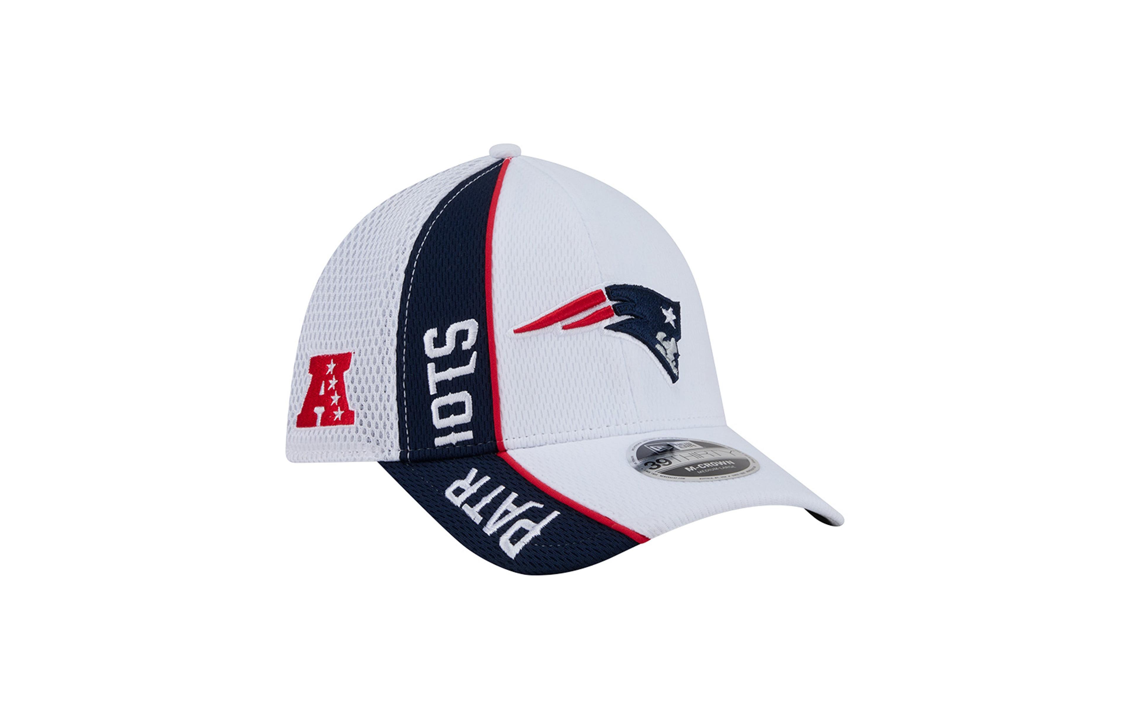 New Era New England Patriots Stretch Fit Dash 39THIRTY Baseball Cap