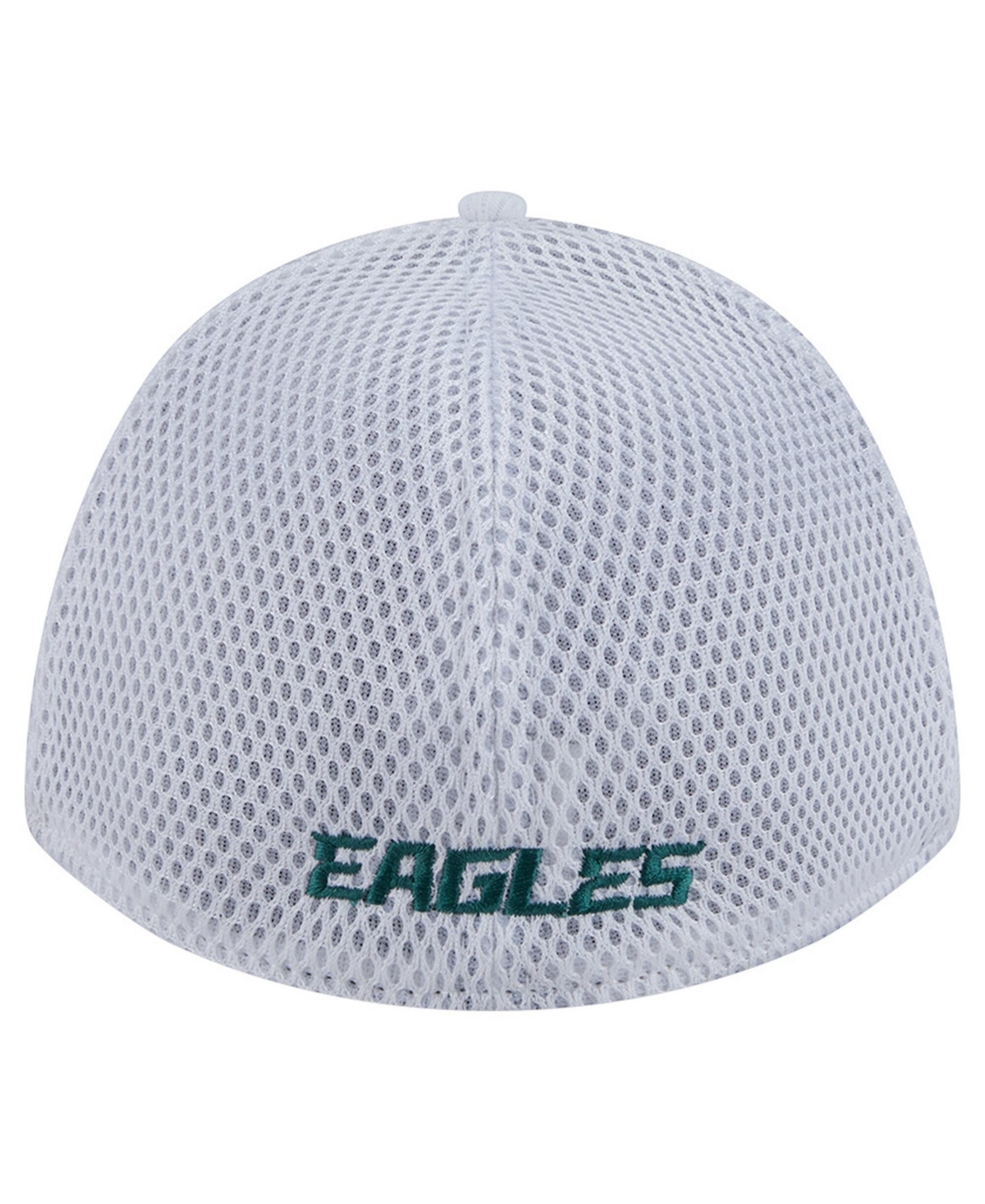 New Era Men's White/Midnight Green Philadelphia Eagles Dash 39THIRTY Flex Hat