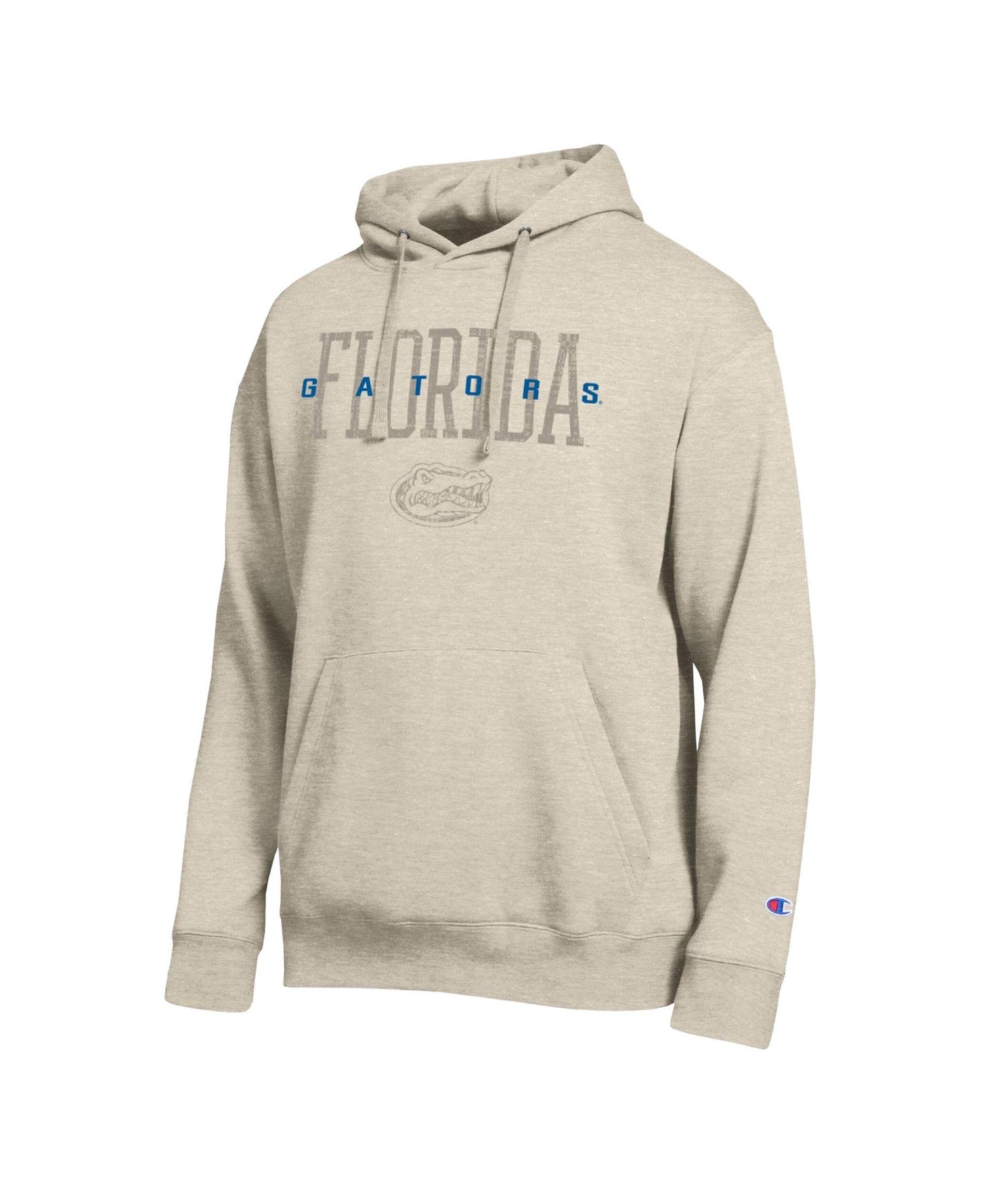 Men's Florida Gators All-Star Neutral Stack Fleece-Lined Relaxed-Fit Pullover Hoodie