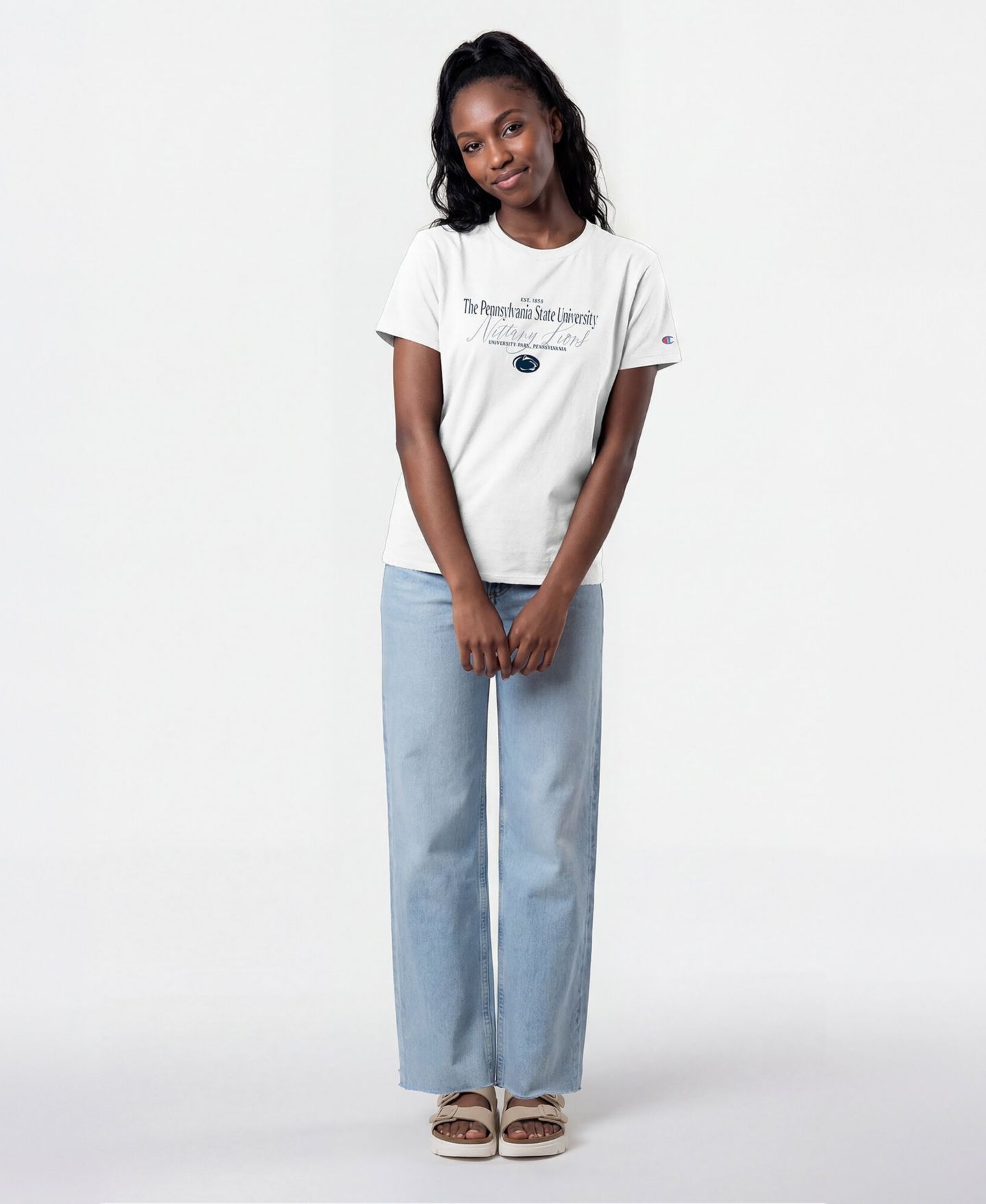 Женская футболка Champion Penn State Nittany Lions Crewneck — фото 4