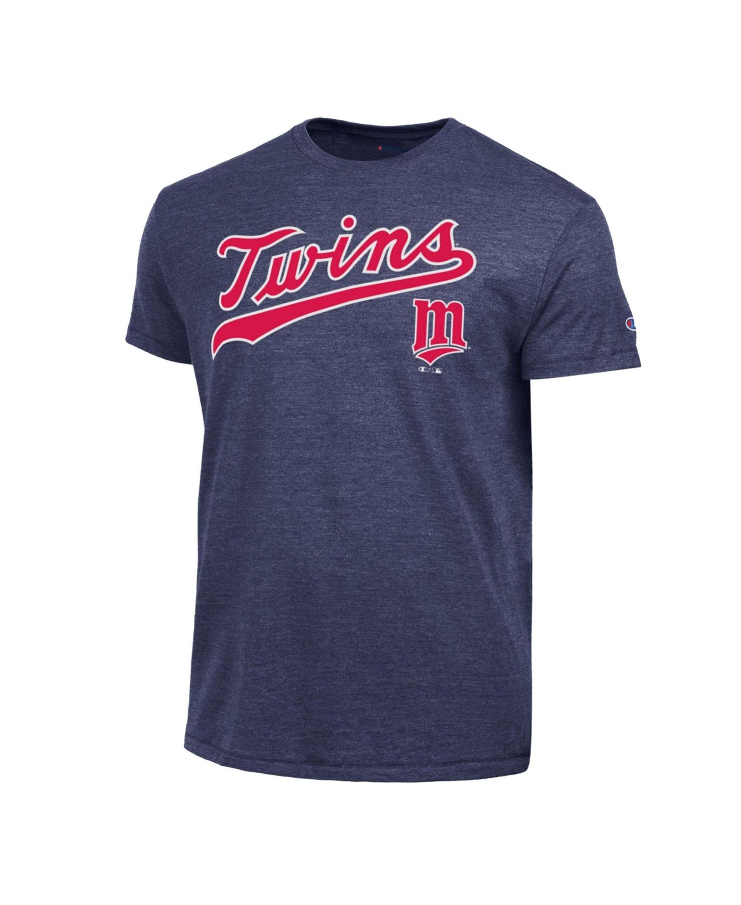 Men's Minnesota Twins Cooperstown Tri-Blend Crewneck T-Shirt
