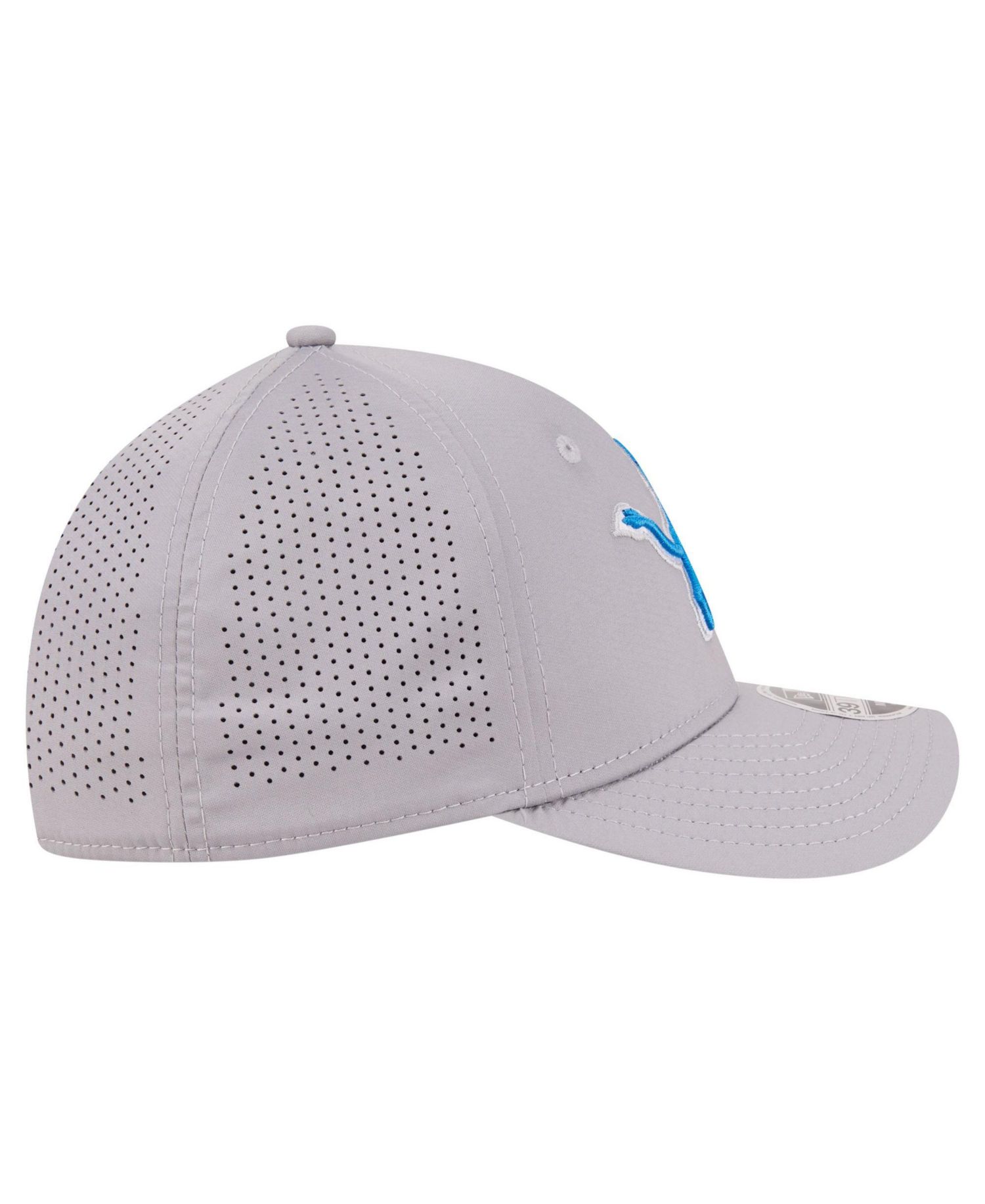 Men's Detroit Lions 39THIRTY M-Crown Stretch-Fit Baseball Cap
