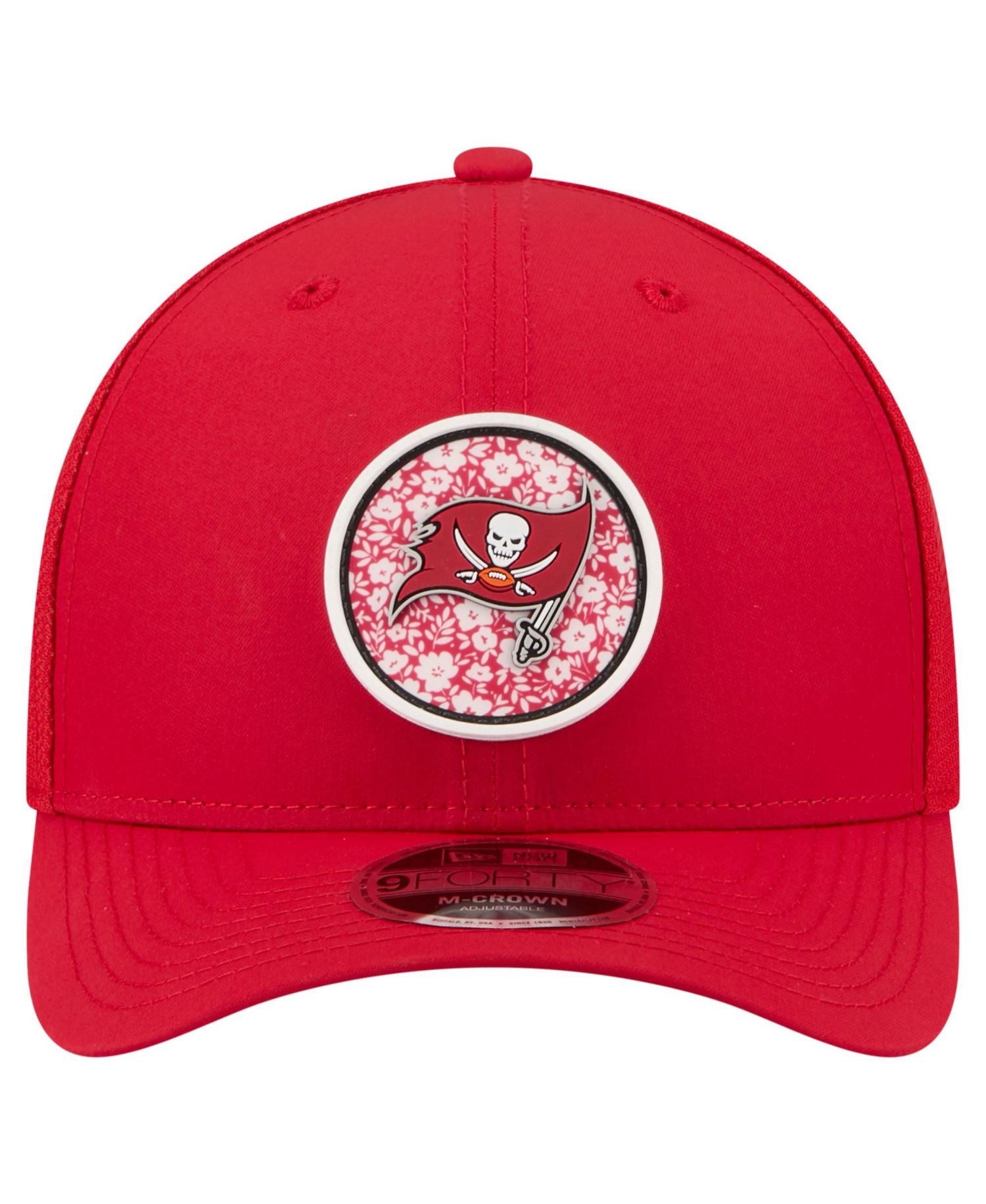 Men's Tampa Bay Buccaneers Floral 9FORTY M-Crown Adjustable Trucker Hat