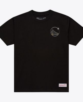 Men's Black Golden State Warriors Airbrush T-Shirt