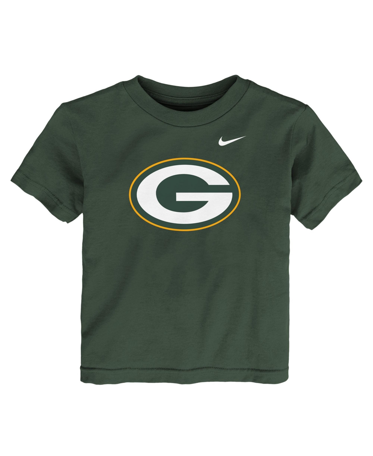 Nike Boys' and Girls' 2T-5T Green Bay Packers Cotton T-Shirt - Green