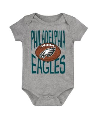 Baby Boys and Girls' For the Ball Philadelphia Eagles Short-Sleeve Bodysuit