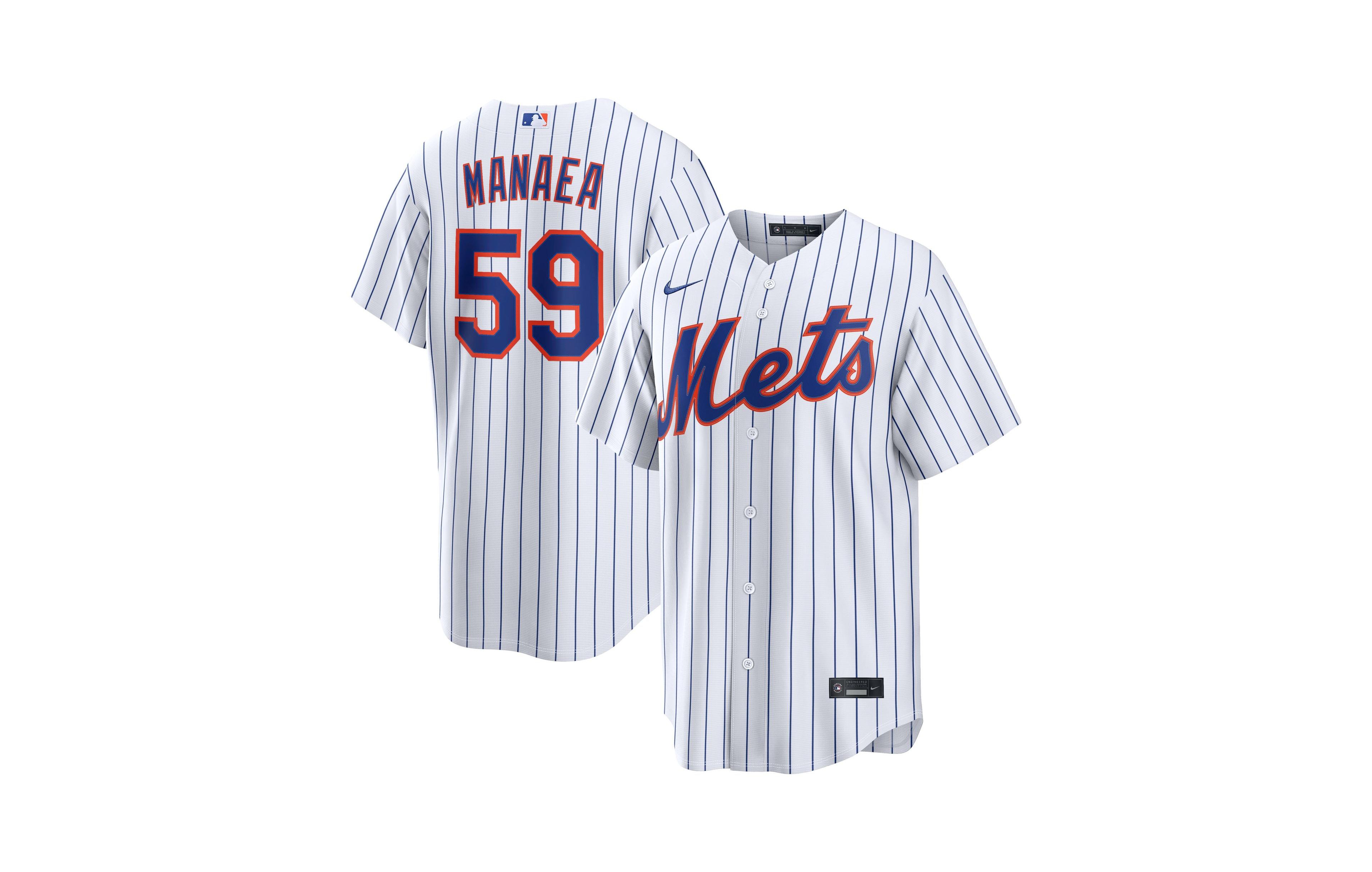 Nike Men's New York Mets Sean Manaea Home Replica Jersey