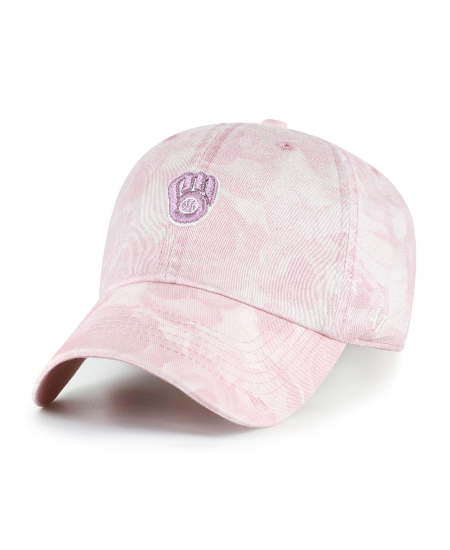 Women's Pink Milwaukee Brewers Gardenia Clean Up Adjustable Hat