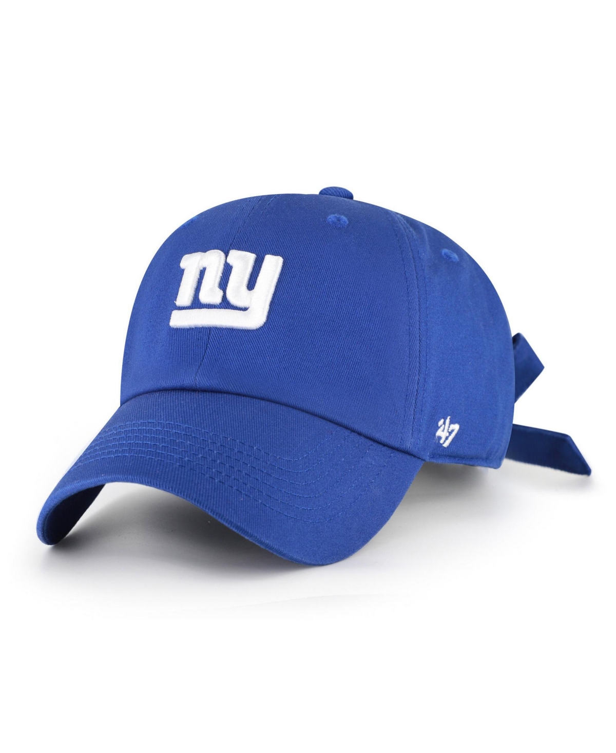 '47 Brand Women's Royal New York Giants Bow Back Clean Up Adjustable Hat