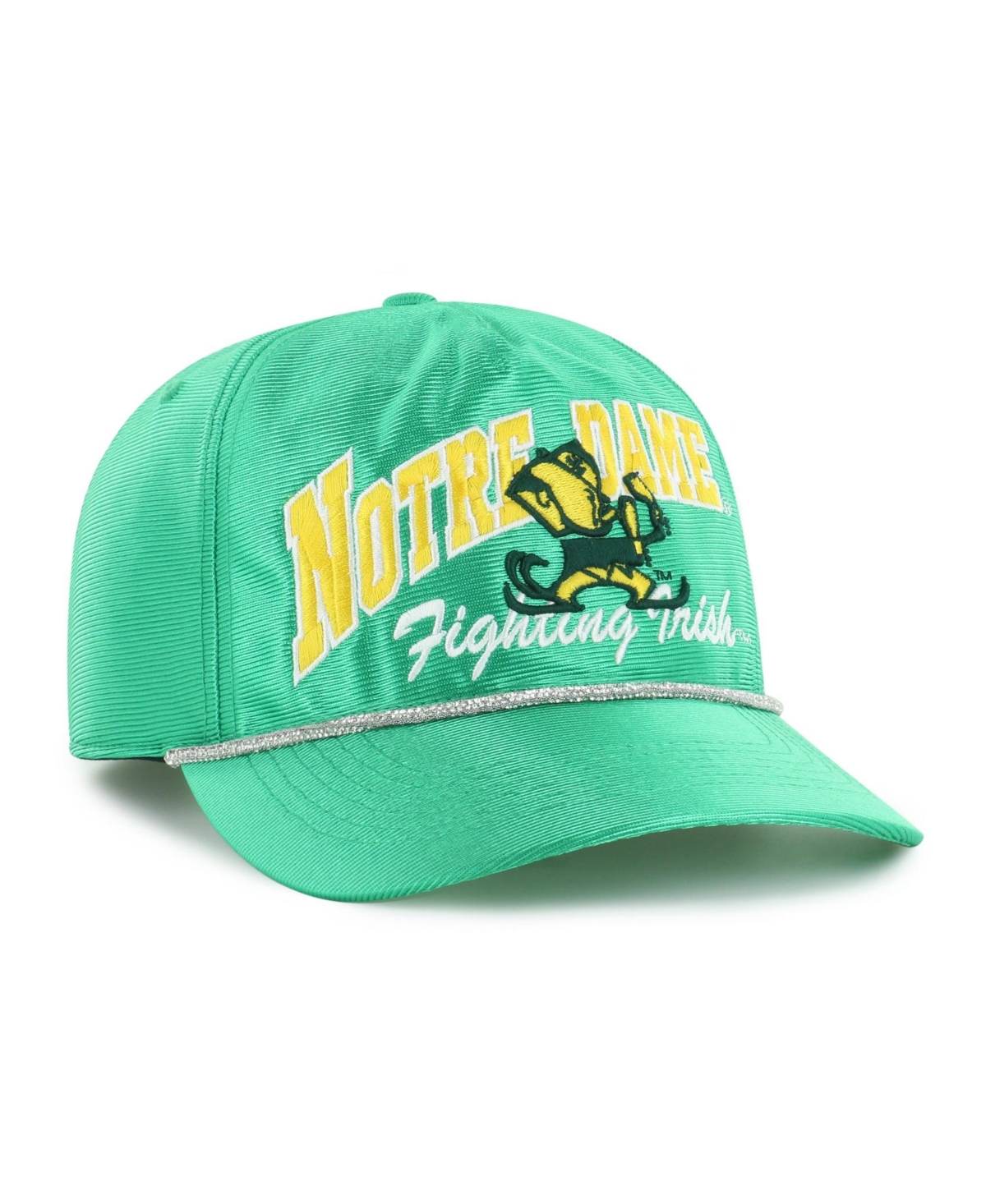 '47 Brand Women's Green Notre Dame Fighting Irish Glitter Hitch Adjustable Hat