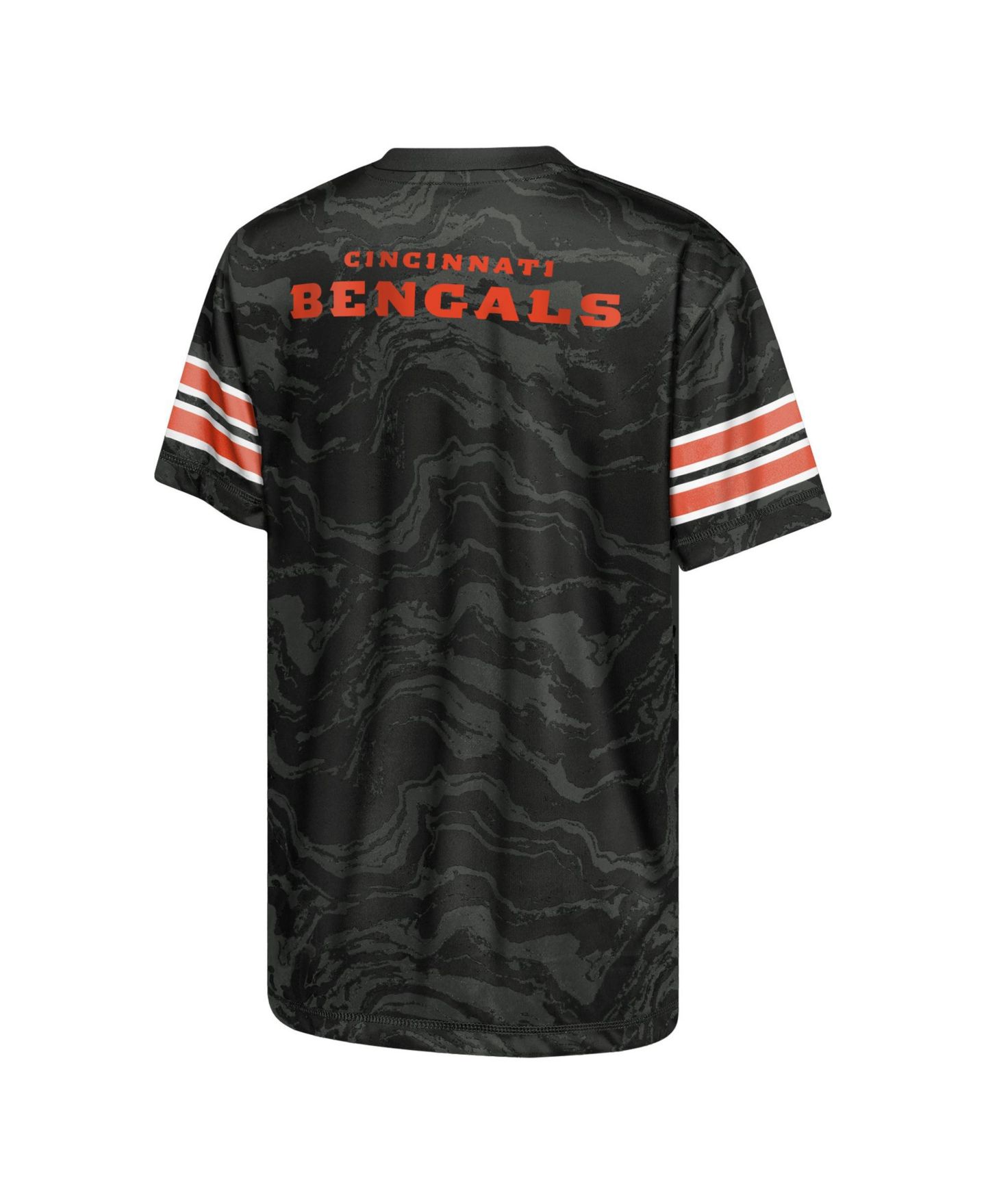 Детская футболка Outerstuff Cincinnati Bengals Slant Route Regular-Fit — фото 2