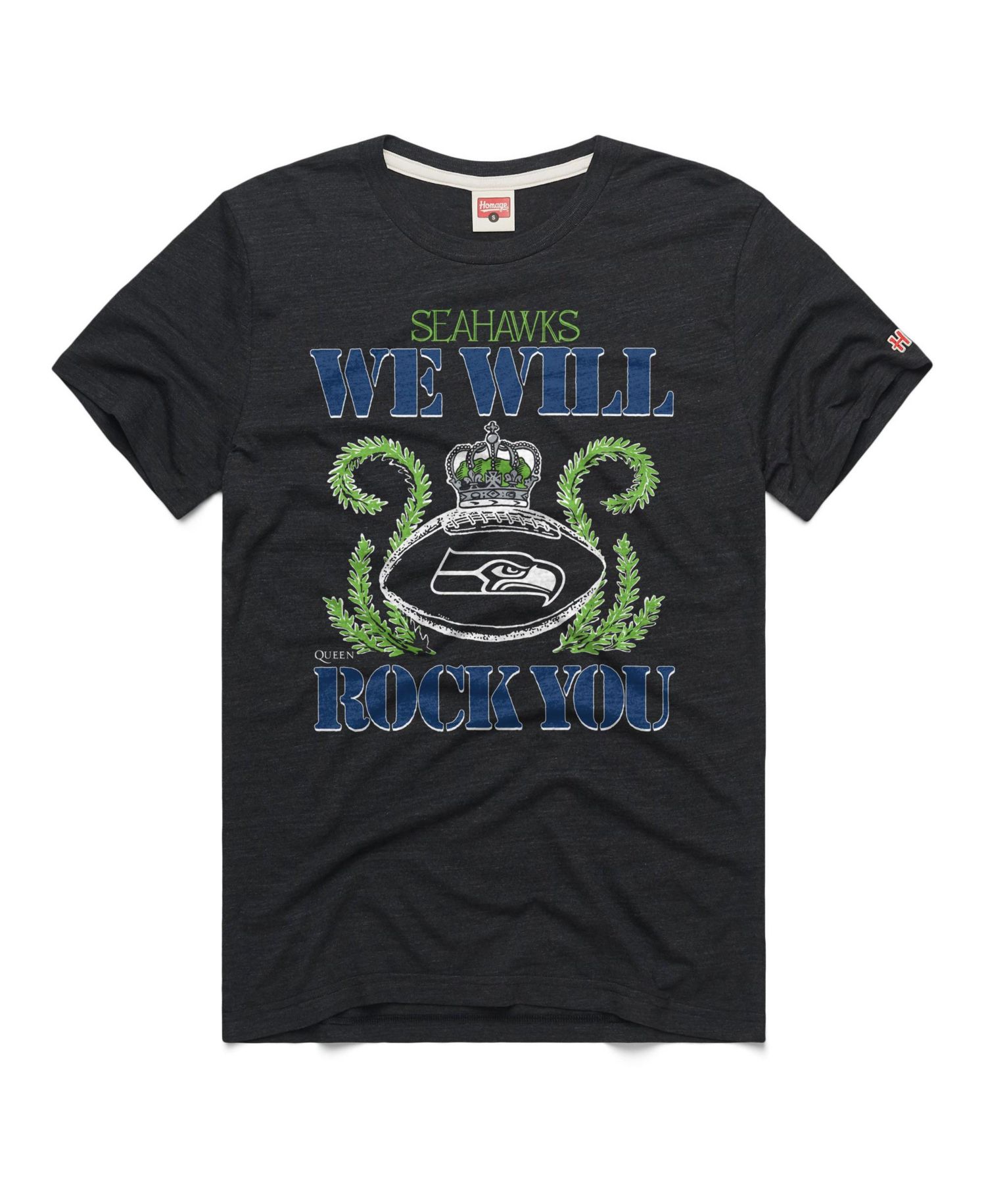 Men's and Women's Seattle Seahawks Schedule Queen Relaxed-Fit T-Shirt