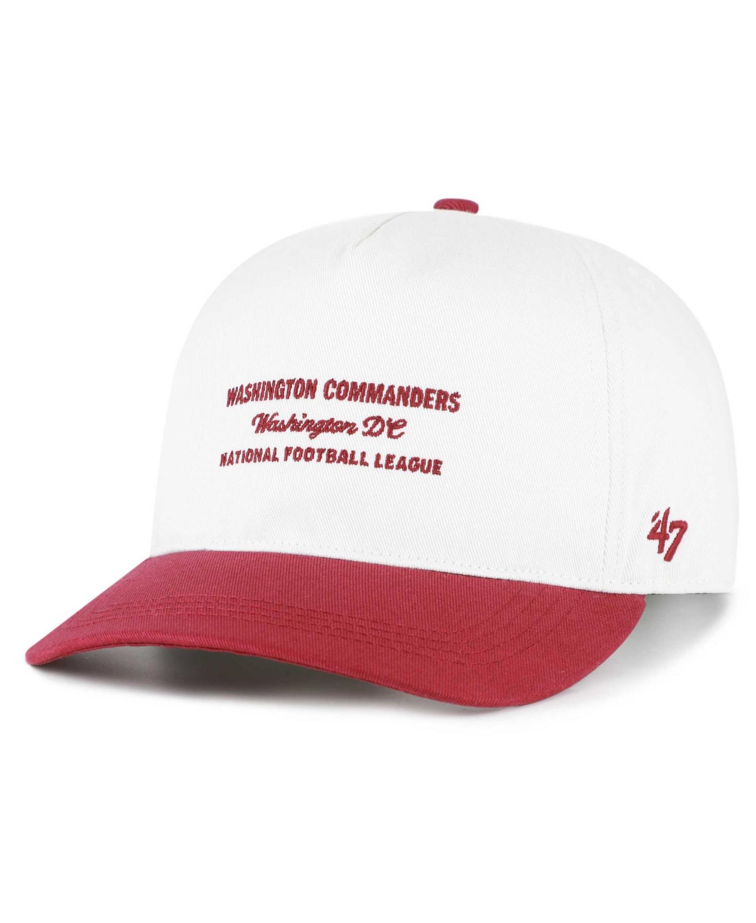 Washington Commanders Hitch Two-Tone Five-Panel Adjustable Men's Baseball Cap
