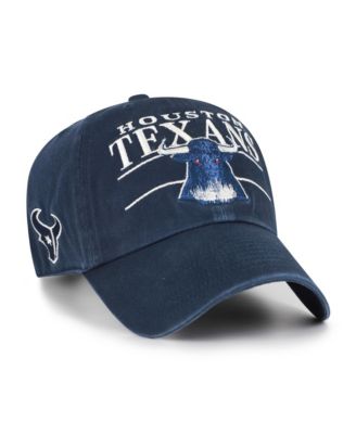 Men's Houston Texans Clean Up Throwback Graphic Adjustable Hat