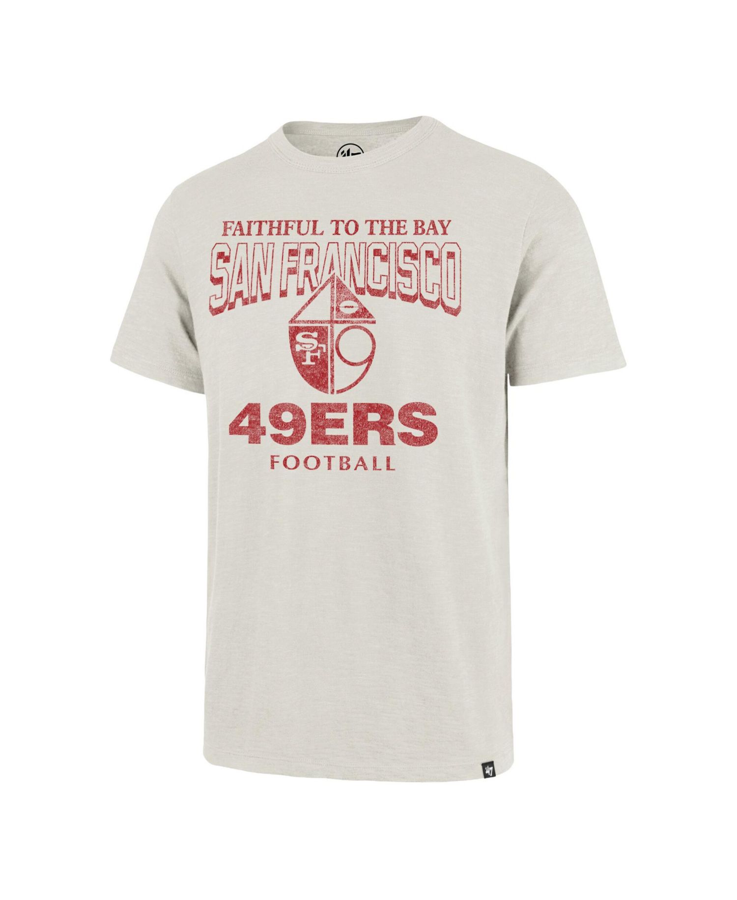 Men's San Francisco 49ers Head On Scrum Slub Distressed T-Shirt