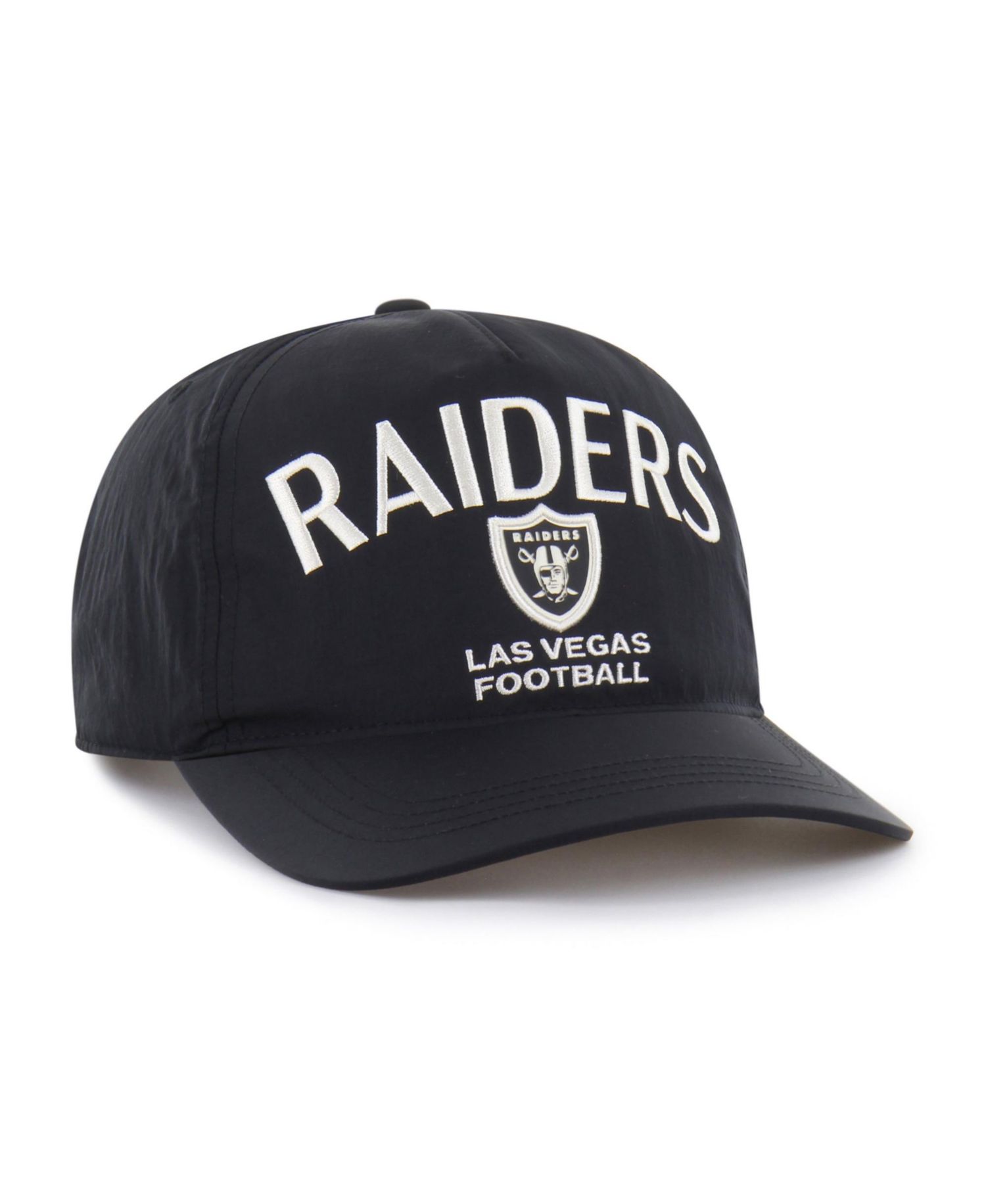 Men's Black Las Vegas Raiders Modernia Hitch Adjustable Hat