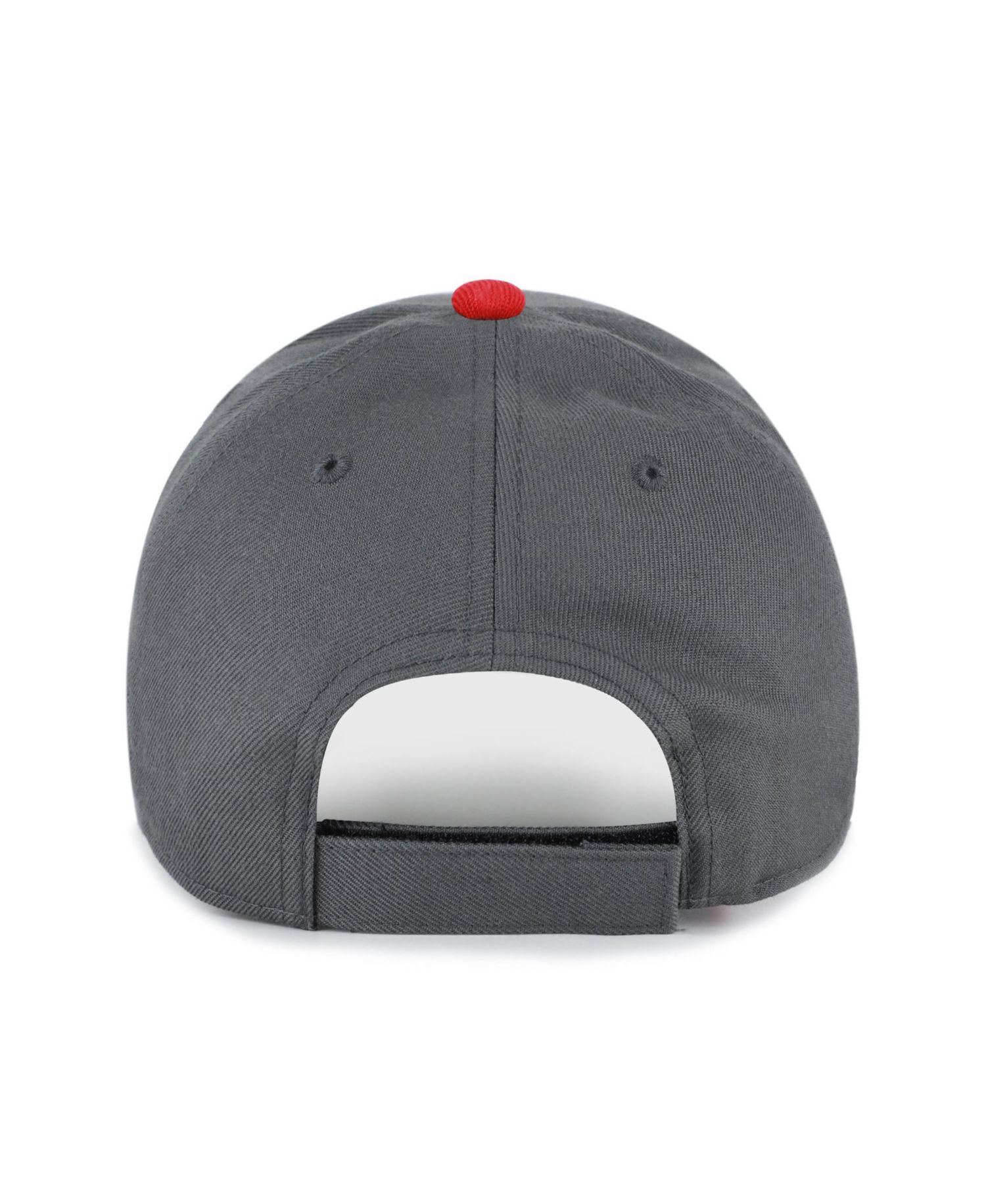 Men's Charcoal Atlanta Falcons Split Block MVP Adjustable Hat