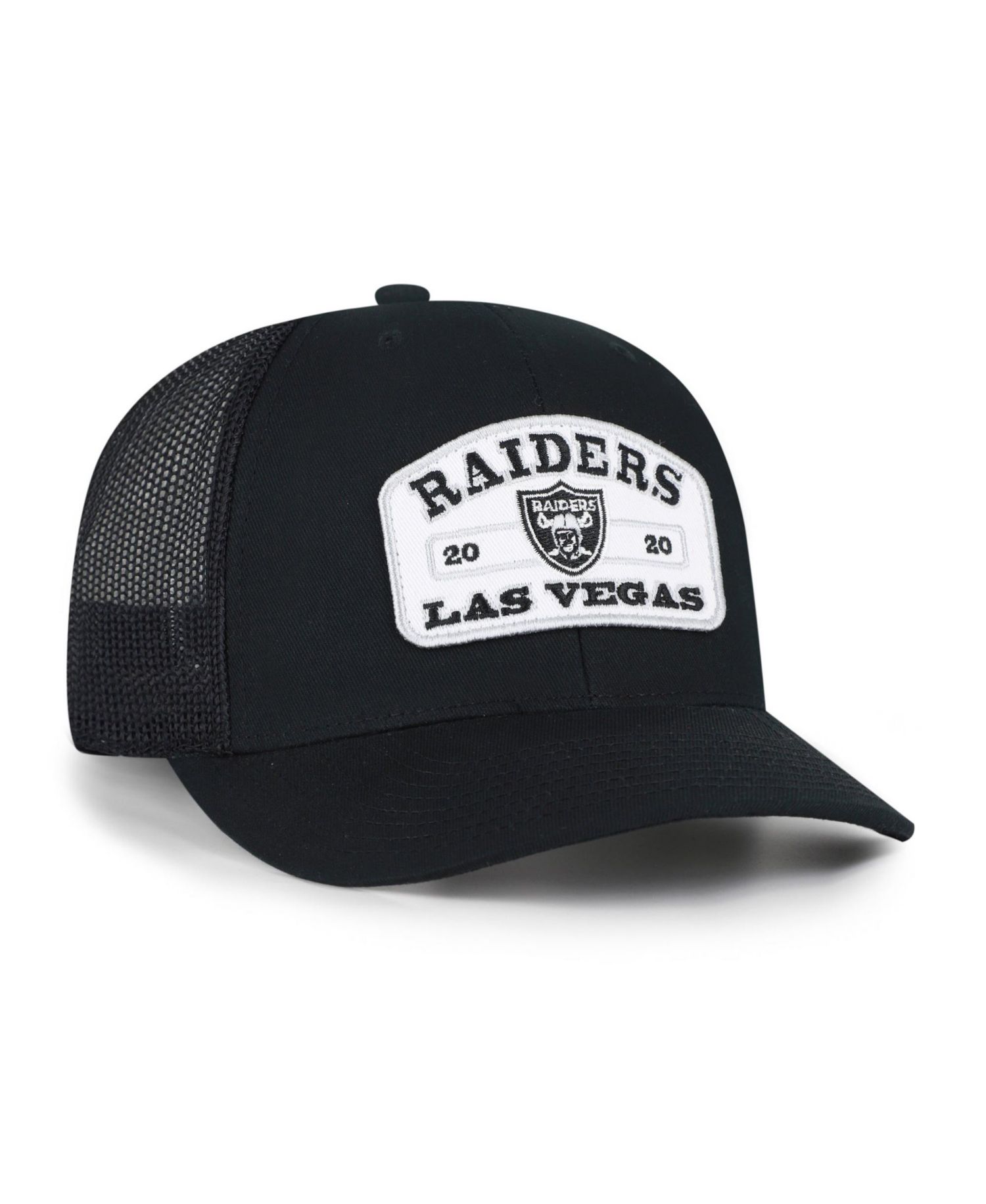 Las Vegas Raiders Adjustable Mesh Roadway Trucker Hat