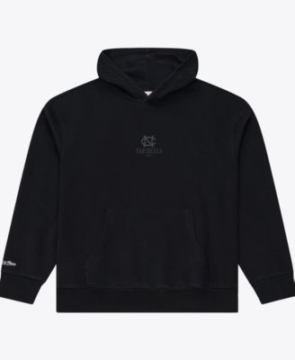 Men's Black North Carolina Tar Heels Monochrome Icon Fleece Hoodie