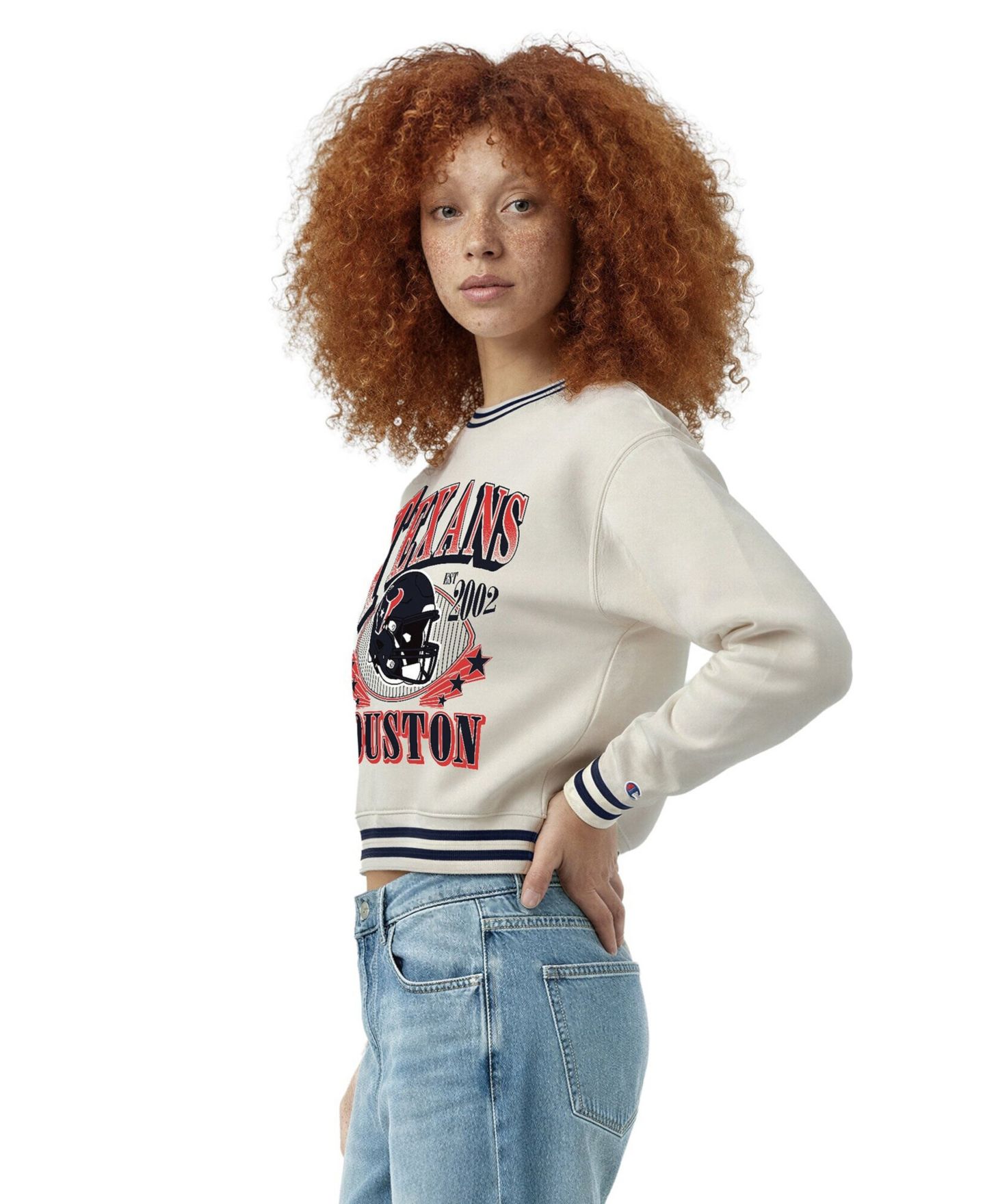 Женская толстовка Champion Seattle Seahawks Reverse Weave Crewneck — фото 5