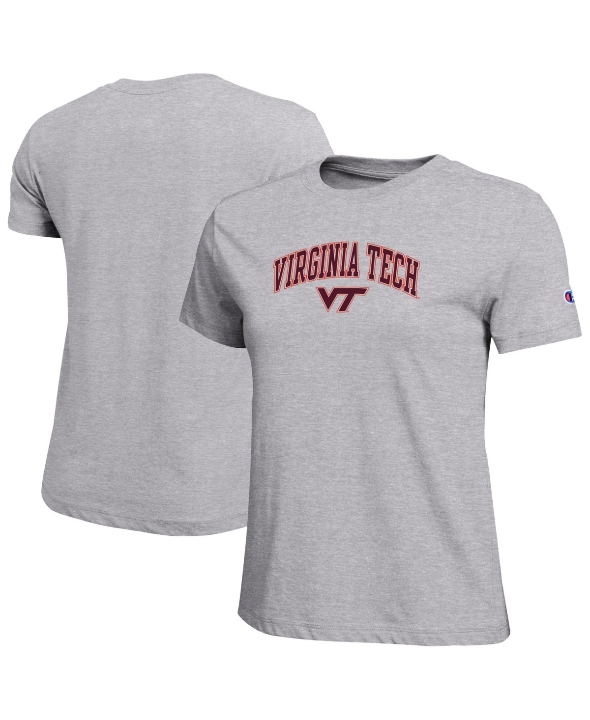 Champion Women's Virginia Tech Hokies Screen-Print Short-Sleeve T-Shirt