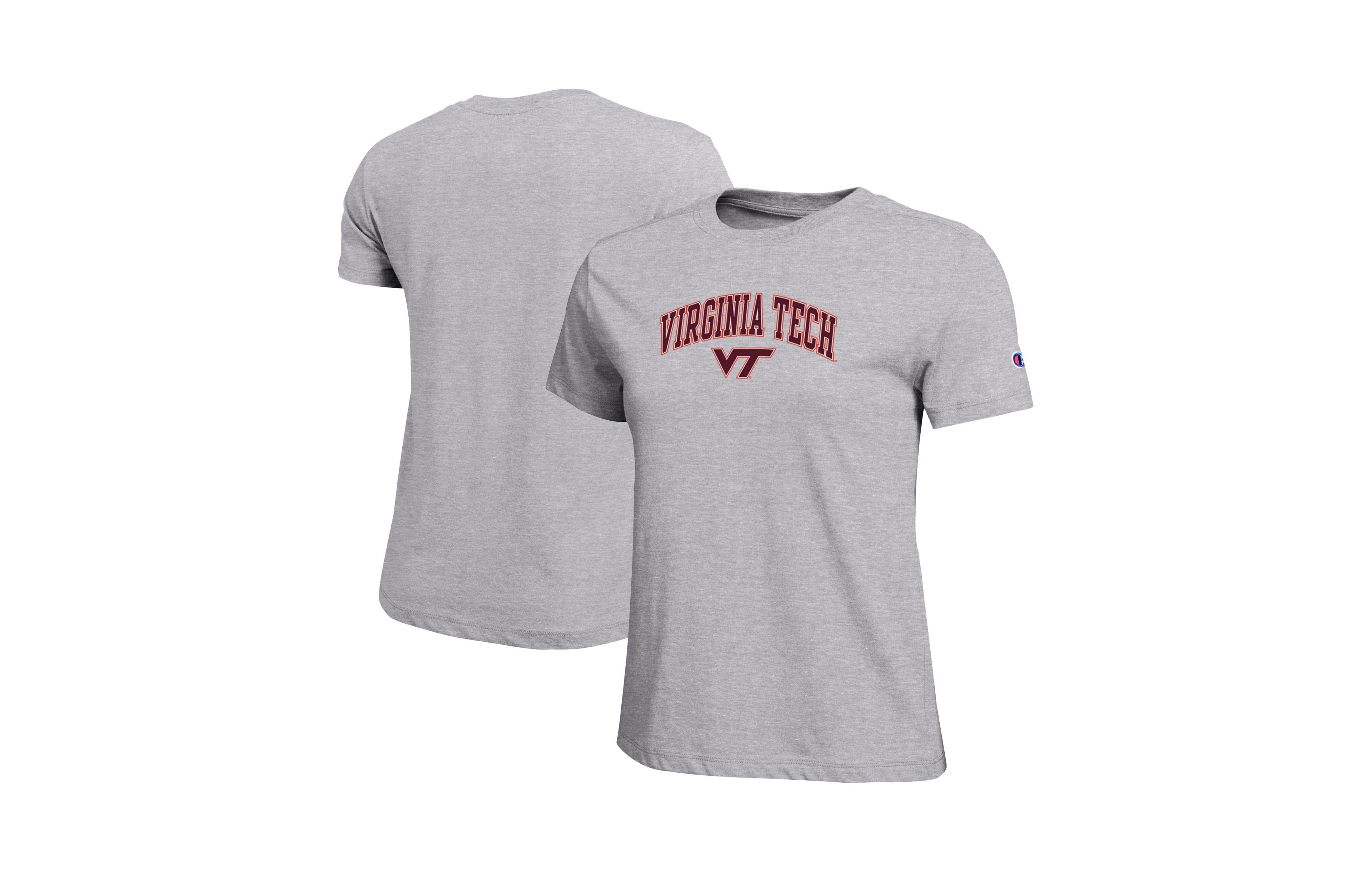 Champion Women's Virginia Tech Hokies Screen-Print Short-Sleeve T-Shirt