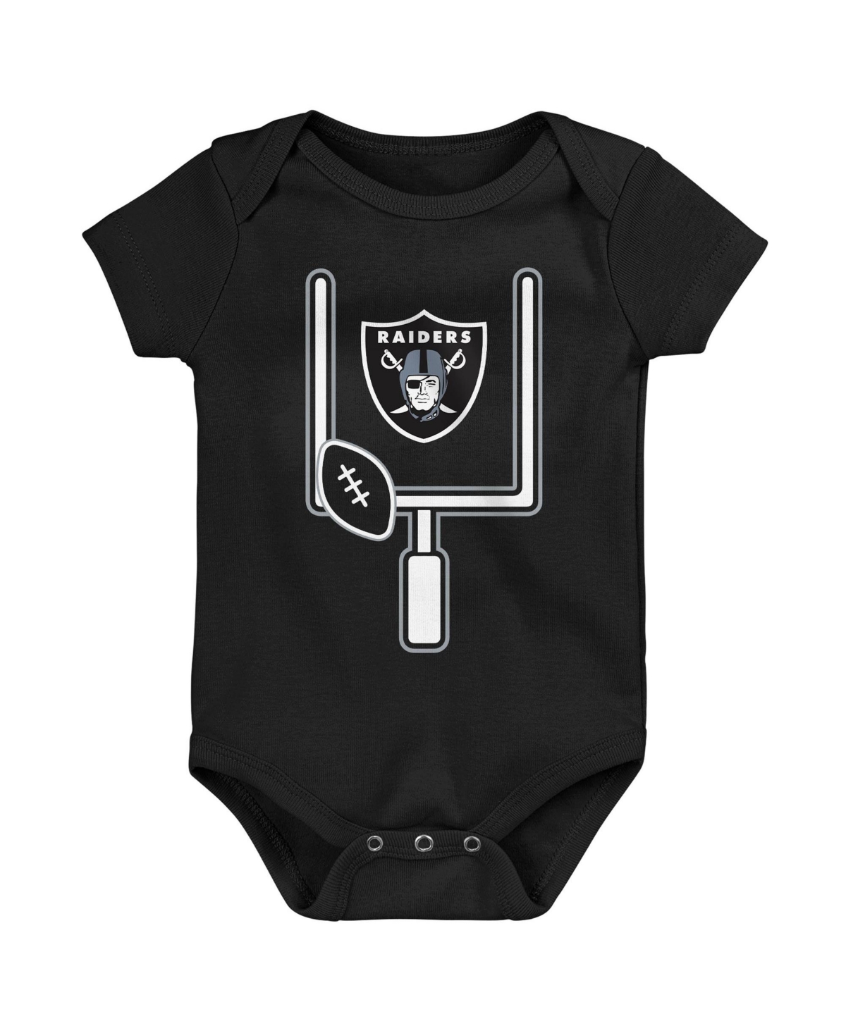 Outerstuff Baby Boys and Girls Littlest Player Short-Sleeve Bodysuit, 3-Piece Set