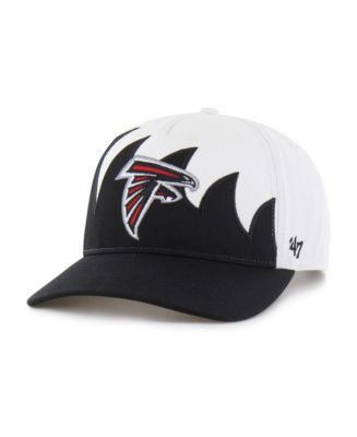 47 Brand Men's White Atlanta Falcons Jagged Hitch Adjustable Hat