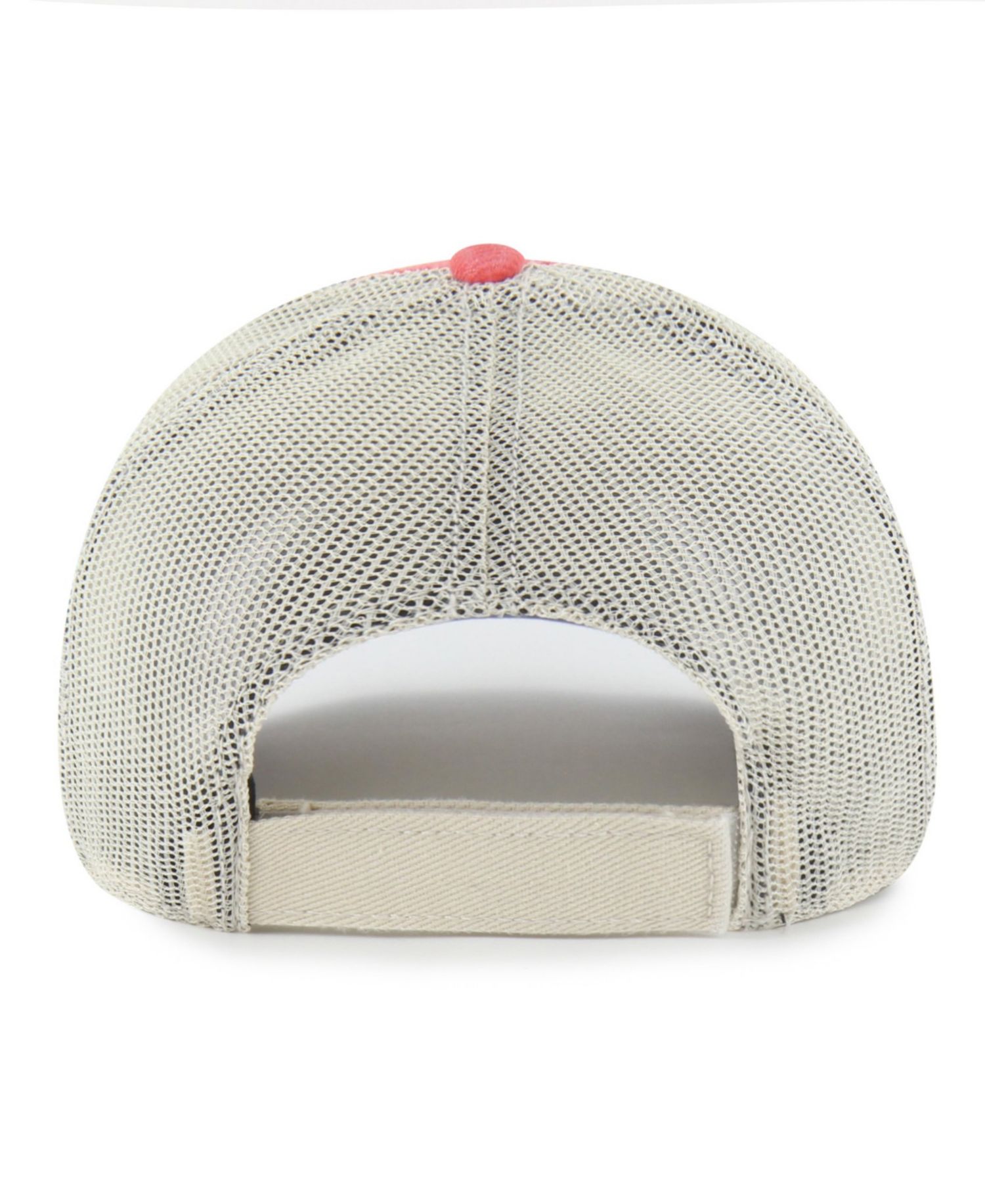 Men's Red Kansas City Chiefs Egremont Well-Worn Adjustable Trucker Hat