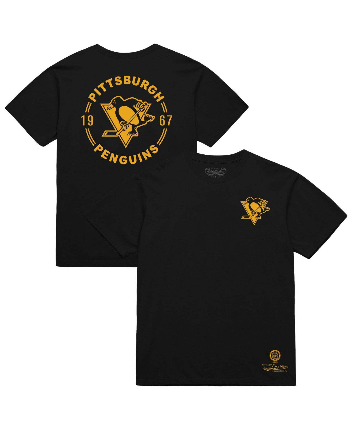 Men's Black Pittsburgh Penguins Core Penalty Box 3.0 T-Shirt
