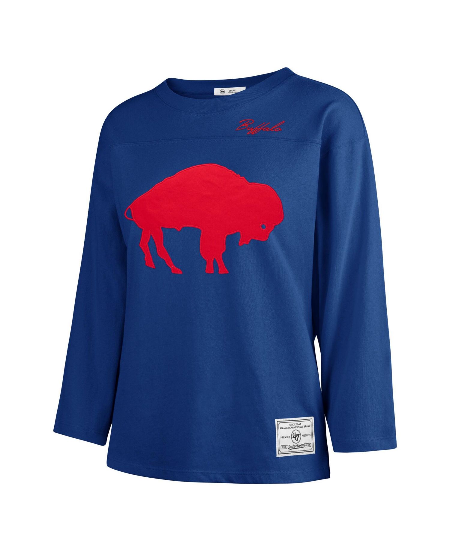 Women's Buffalo Bills Game Nod Timeless Long-Sleeve T-Shirt