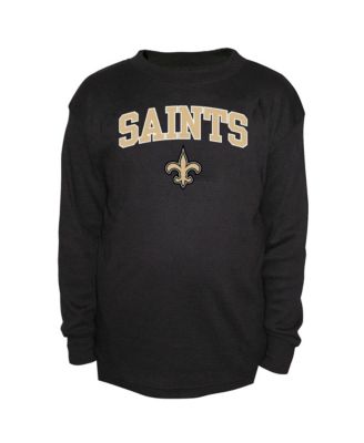 Men's Big & Tall New Orleans Saints Long-Sleeve Waffle-Knit T-Shirt