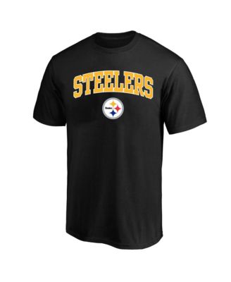 Men's Big & Tall Pittsburgh Steelers Arch Logo Classic-Fit T-Shirt