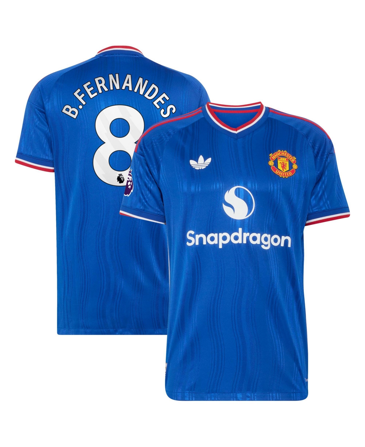 adidas Men's Manchester United Bruno Fernandes Away On-Field Authentic Jersey