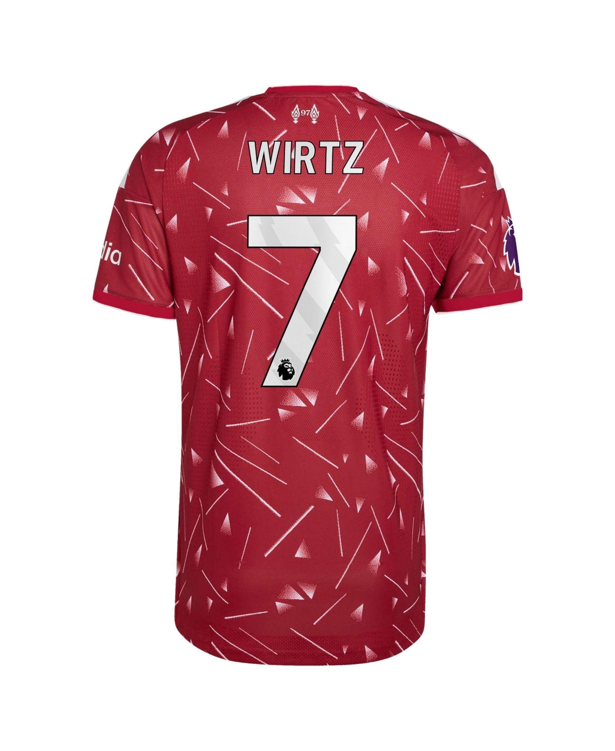 adidas Men's Florian Wirtz 2026/27 Home Liverpool Retro Authentic Jersey