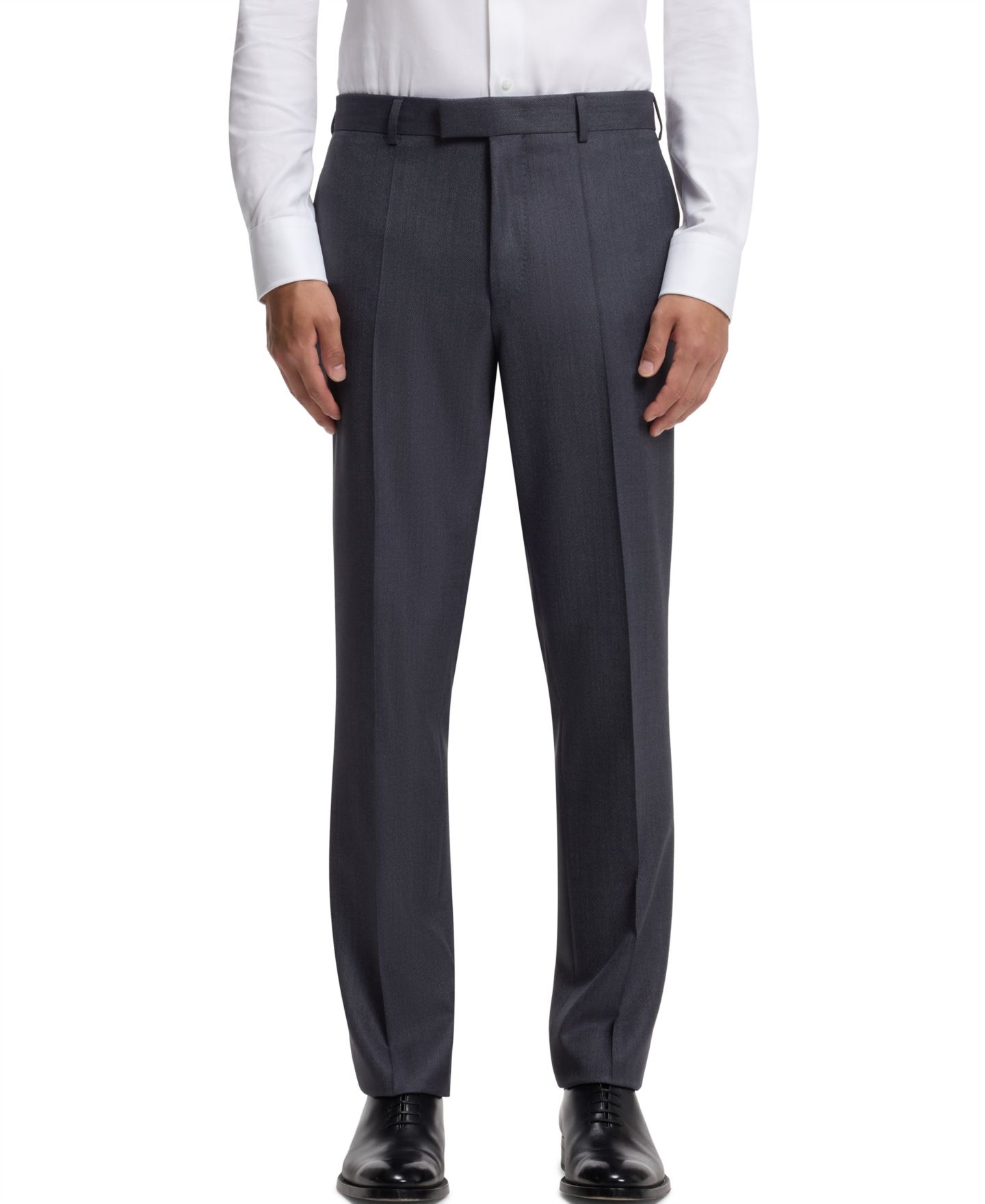 Мужские комплекты Hugo Boss BOSS by Wool 2-Piece Regular-Fit Suit, цвет: Тёмный синий — фото 4