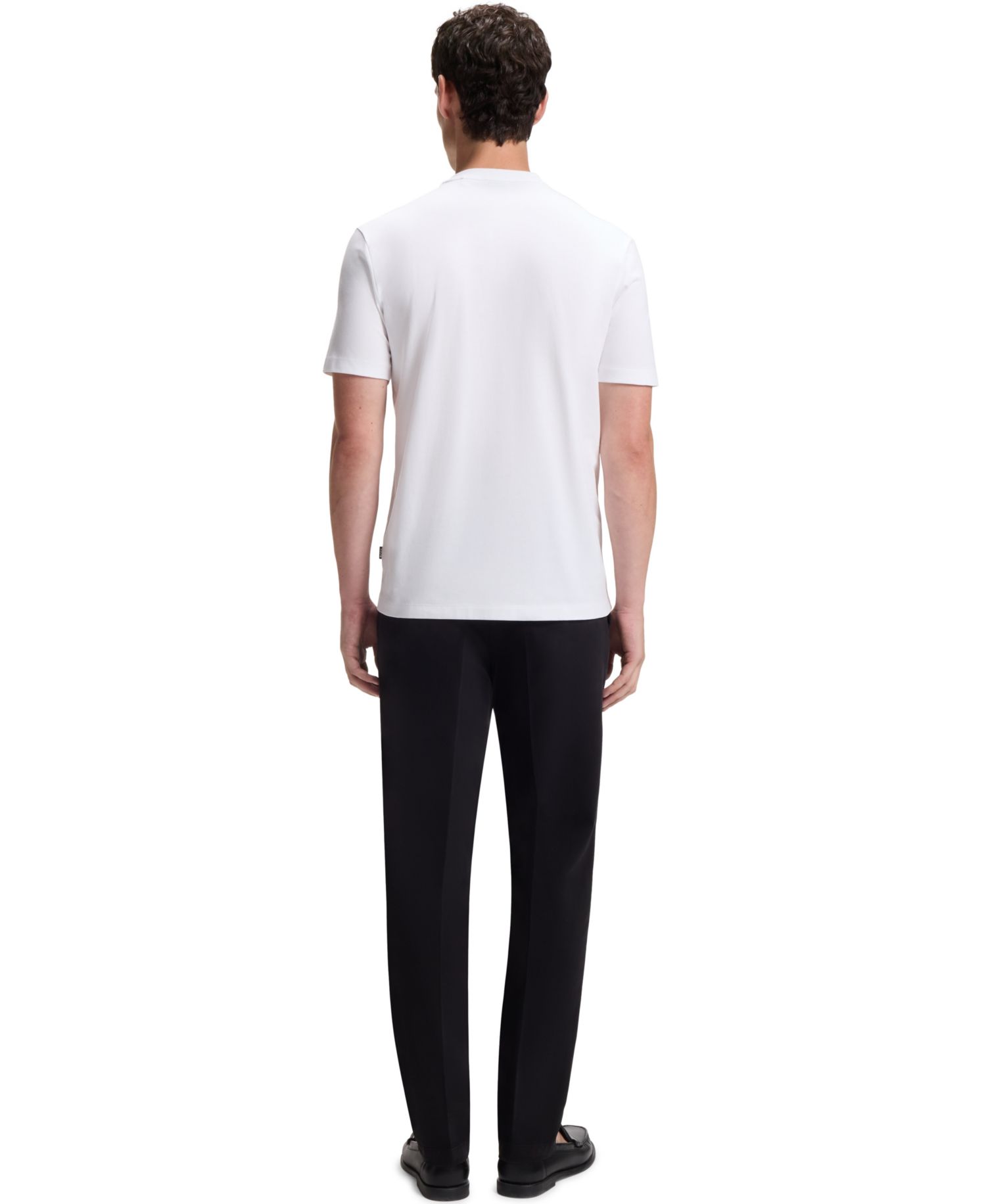 BOSS by Men's Cotton-Jersey Regular-Fit Logo T-Shirt