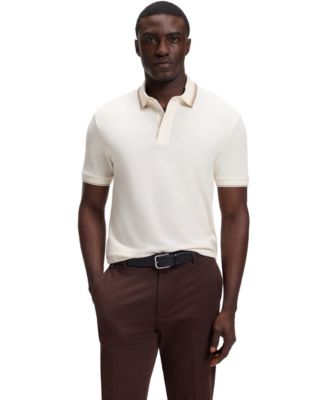 BOSS by Men's H-Parris 18 Structured Piqu&eacute; Polo Shirt