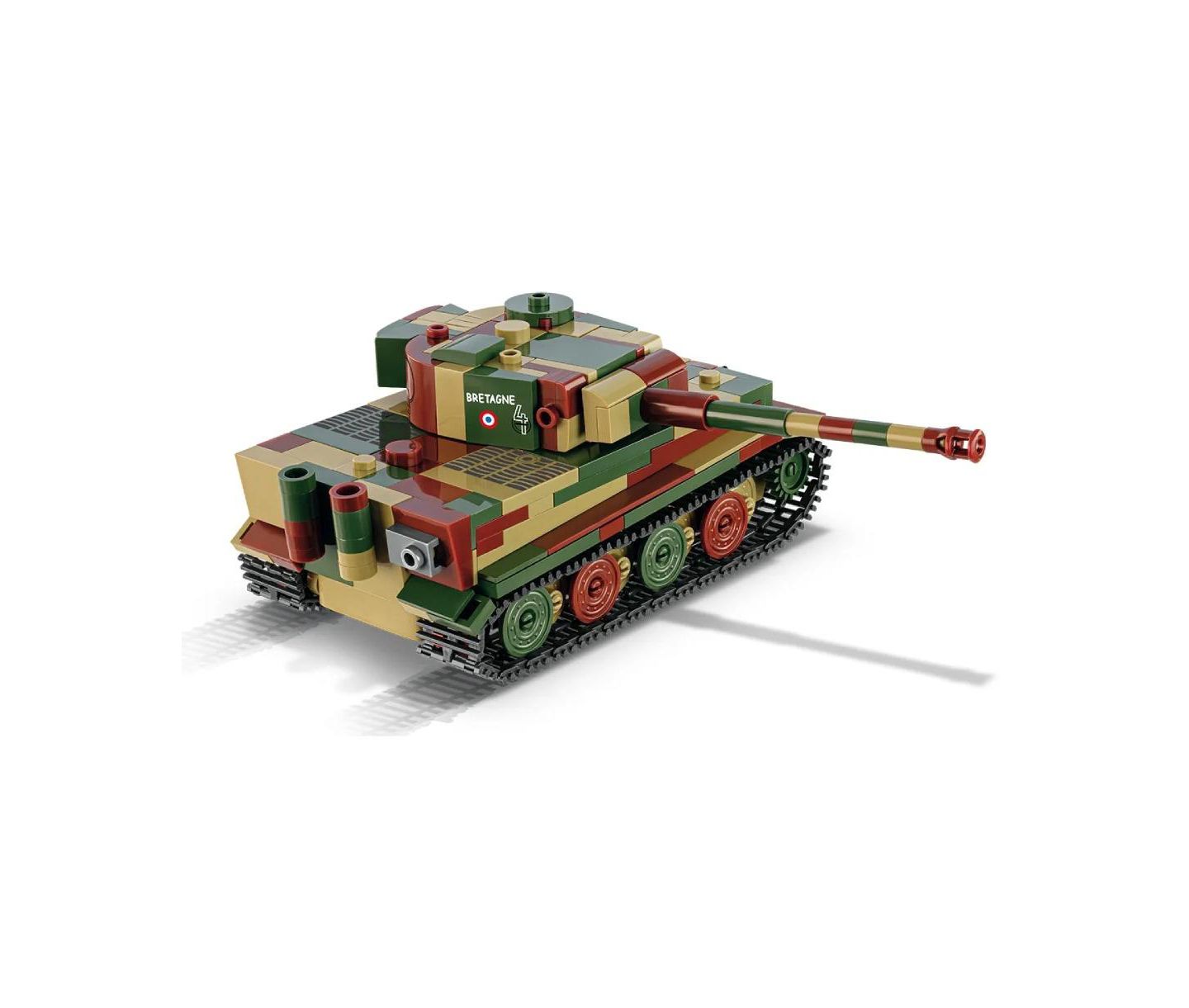 Детские конструкторы COBI Musee des Blindes Collection Pz.Kpfw. VI Tiger Ausf. E 2-in-1, 422 pieces — фото 6