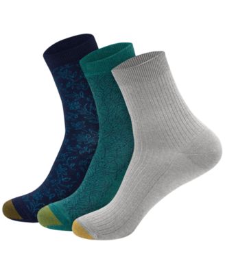 Women's Turn Cuff Convertible Reinforced-Toe Crew Socks, 6-Pack