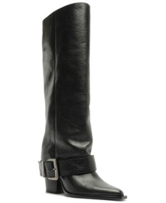 Women's Parker Up Buckle Tall Dress Boots